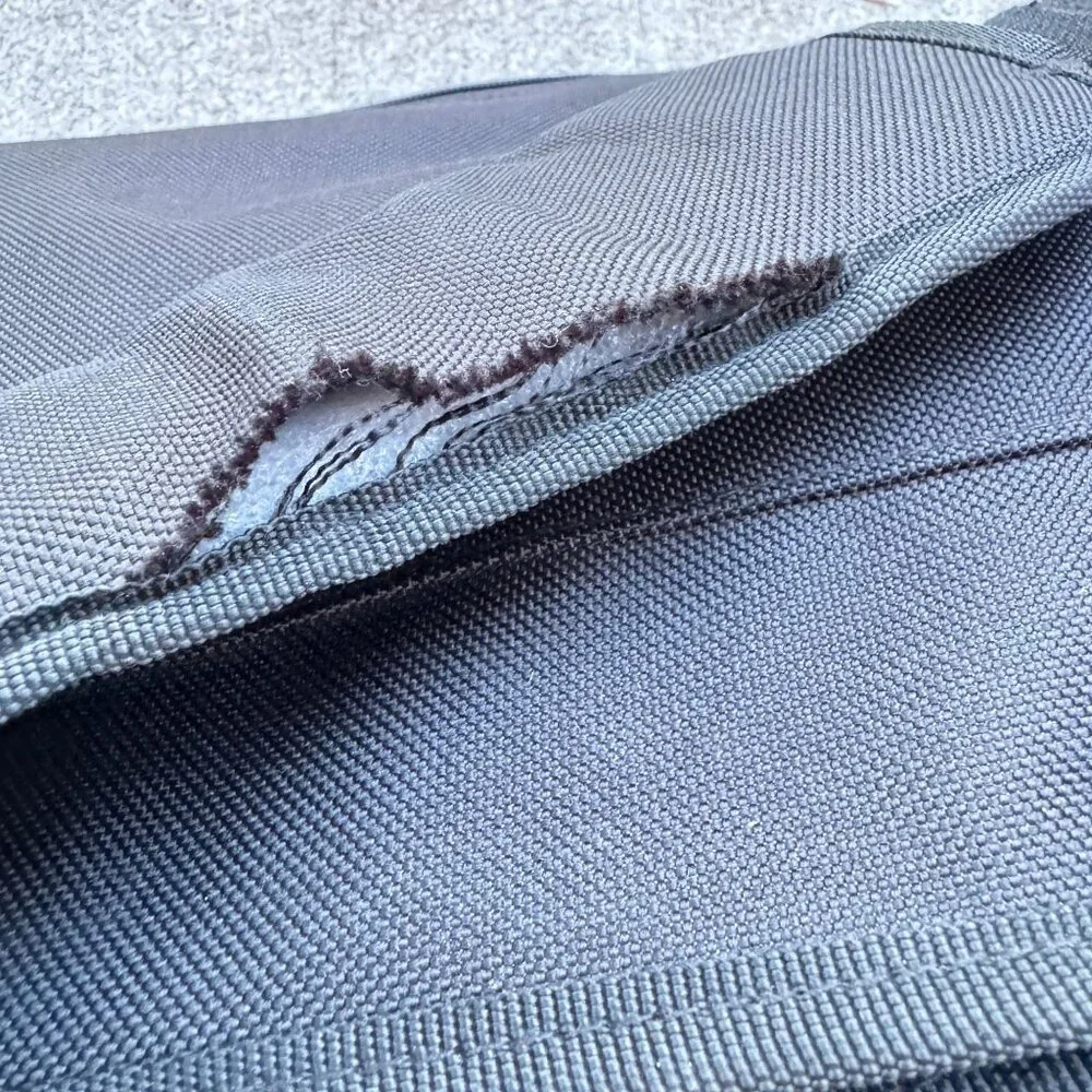 SkyRoll Black Nylon Garment Bag Compact Suit Travel Roll-Up Carry-On Luggage 24”